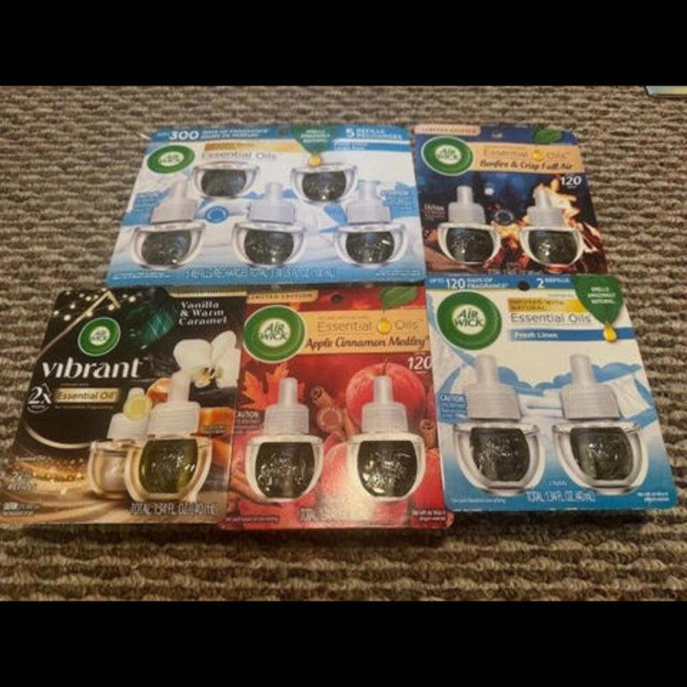 Brand New Airwick Mixed Scent Plug In Refills 12 pack